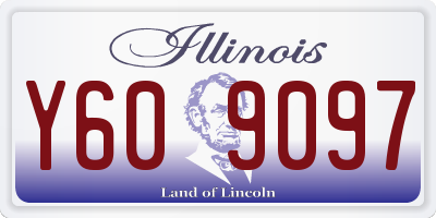 IL license plate Y609097