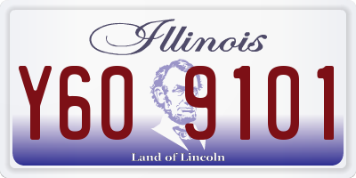 IL license plate Y609101
