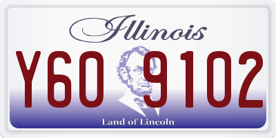 IL license plate Y609102