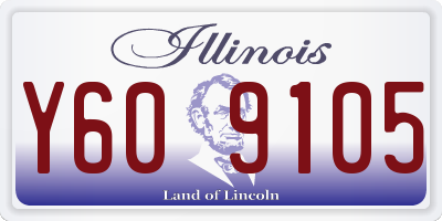 IL license plate Y609105