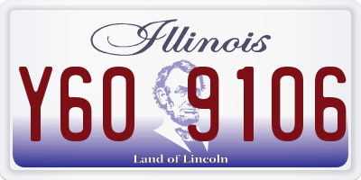 IL license plate Y609106