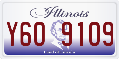 IL license plate Y609109