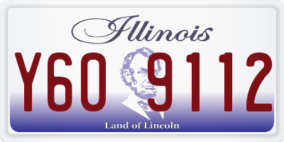 IL license plate Y609112