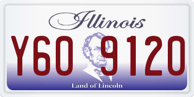 IL license plate Y609120