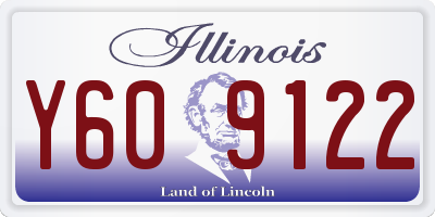 IL license plate Y609122