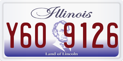 IL license plate Y609126