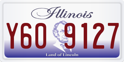 IL license plate Y609127