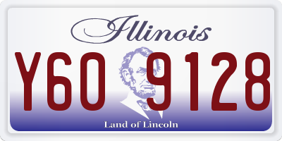 IL license plate Y609128