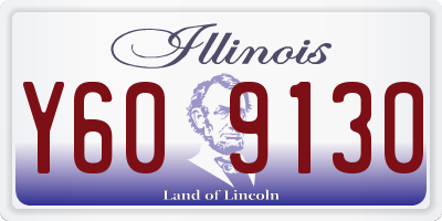IL license plate Y609130