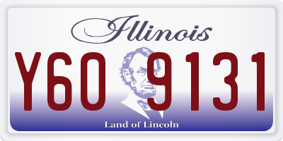 IL license plate Y609131