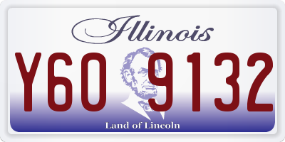 IL license plate Y609132