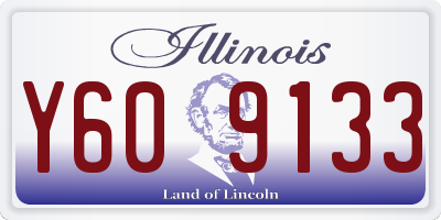 IL license plate Y609133