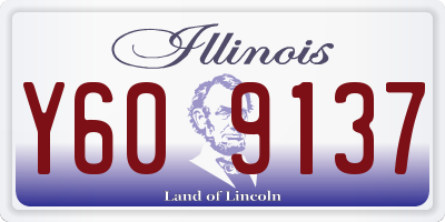 IL license plate Y609137