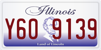 IL license plate Y609139