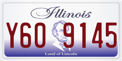 IL license plate Y609145