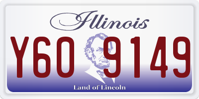 IL license plate Y609149