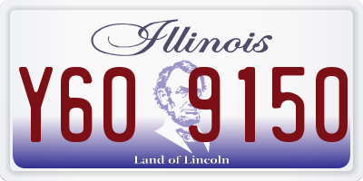 IL license plate Y609150