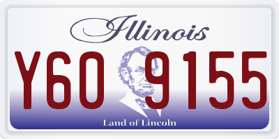 IL license plate Y609155
