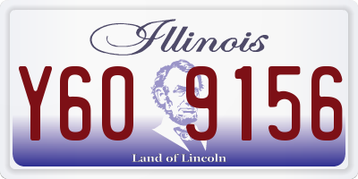IL license plate Y609156