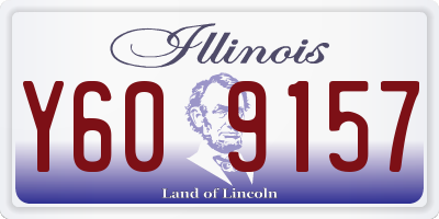 IL license plate Y609157