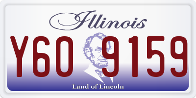 IL license plate Y609159