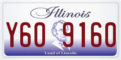 IL license plate Y609160
