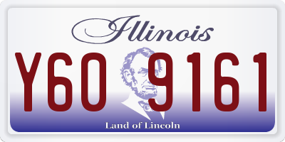 IL license plate Y609161