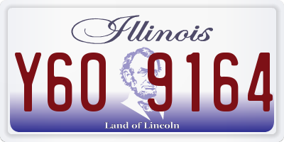 IL license plate Y609164