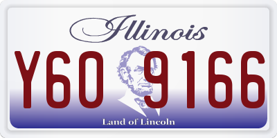 IL license plate Y609166
