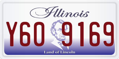 IL license plate Y609169