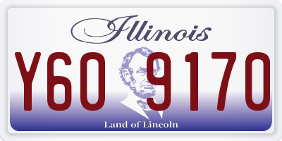 IL license plate Y609170