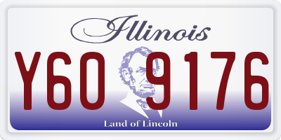 IL license plate Y609176