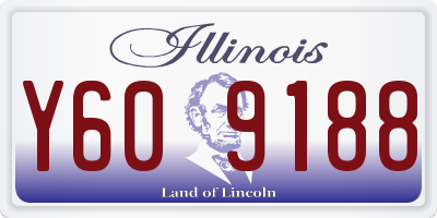 IL license plate Y609188