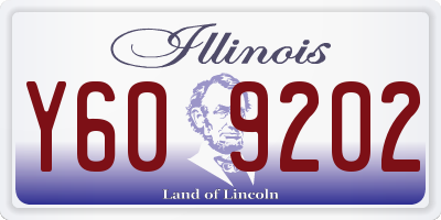 IL license plate Y609202