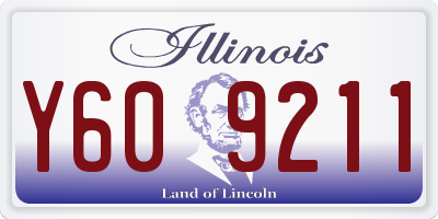 IL license plate Y609211