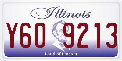 IL license plate Y609213