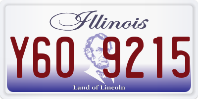 IL license plate Y609215