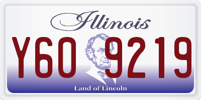IL license plate Y609219