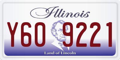 IL license plate Y609221