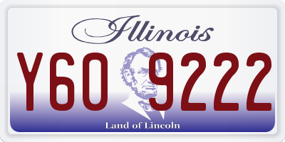 IL license plate Y609222