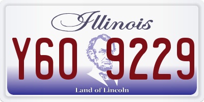 IL license plate Y609229