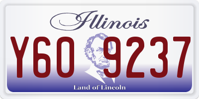 IL license plate Y609237