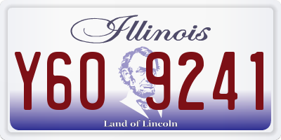 IL license plate Y609241