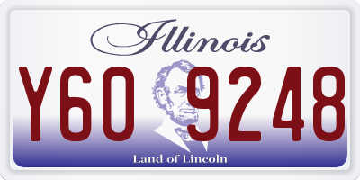 IL license plate Y609248