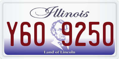 IL license plate Y609250