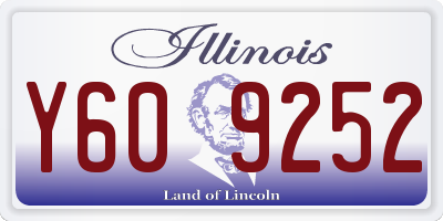 IL license plate Y609252