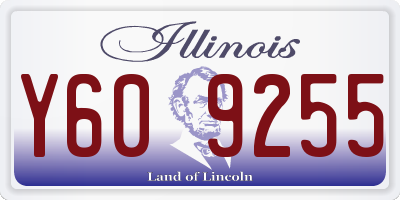 IL license plate Y609255