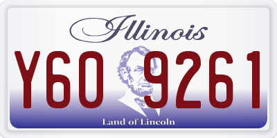 IL license plate Y609261