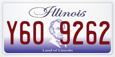 IL license plate Y609262