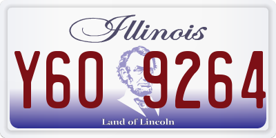 IL license plate Y609264